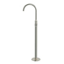 Meir Harrington Freestanding Bath Mixer - Brushed Nickel