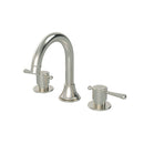 Meir Harrington 3-hole Basin Set - Brushed Nickel