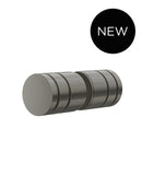 Meir Shower Door Round Handle - Shadow Gunmetal