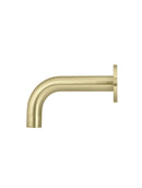 Meir Universal Round Curved Spout 130mm - PVD Tiger Bronze
