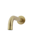 Meir Universal Round Curved Spout 130mm - PVD Tiger Bronze