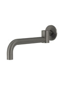 Meir Round Swivel Wall Spout - Shadow Gunmetal