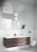 Meir Sigma 21 Dual Flush Plates for Geberit - Champagne