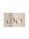 Meir Sigma 21 Dual Flush Plates for Geberit - Champagne