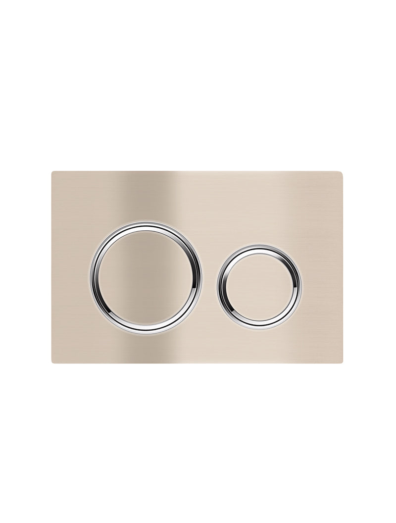 Meir Sigma 21 Dual Flush Plates for Geberit - Champagne