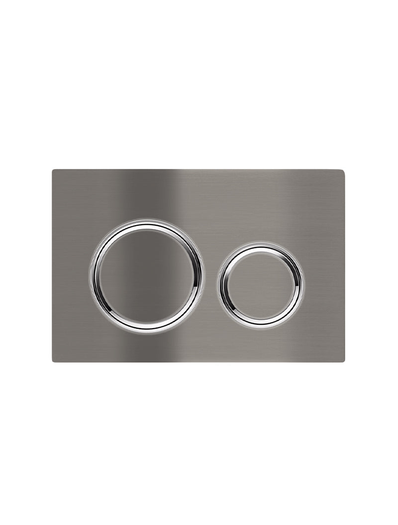 Meir Sigma 21 Dual Flush Plates for Geberit - Shadow Gunmetal