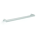 Thermogroup Round Single Bar Heated Towel Rail 632mm Polished Stainless