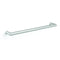 Thermogroup Round Single Bar Heated Towel Rail 632mm Polished Stainless