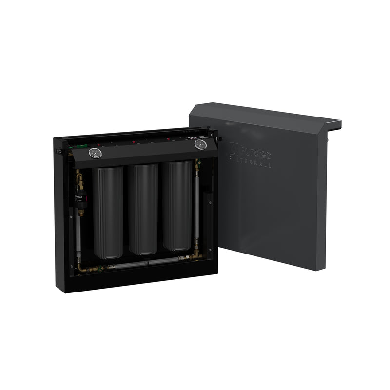 Puretec Filterwall F5 Whole House Water Filter - Charcoal