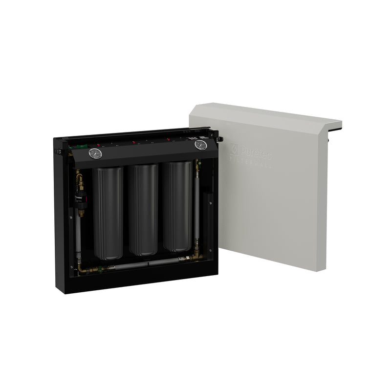 Puretec Filterwall F5 Whole House Water Filter - Stone White