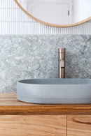 Meir Round Pinless Tall Basin Mixer - Champagne