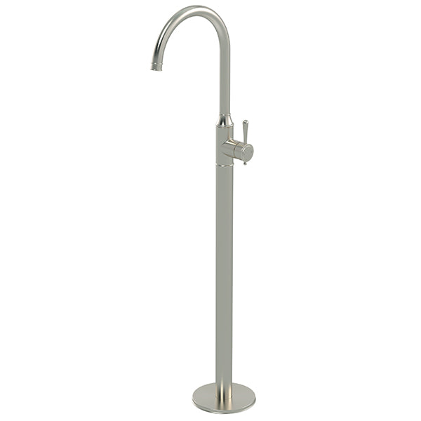 Meir Harrington Freestanding Bath Mixer - Brushed Nickel
