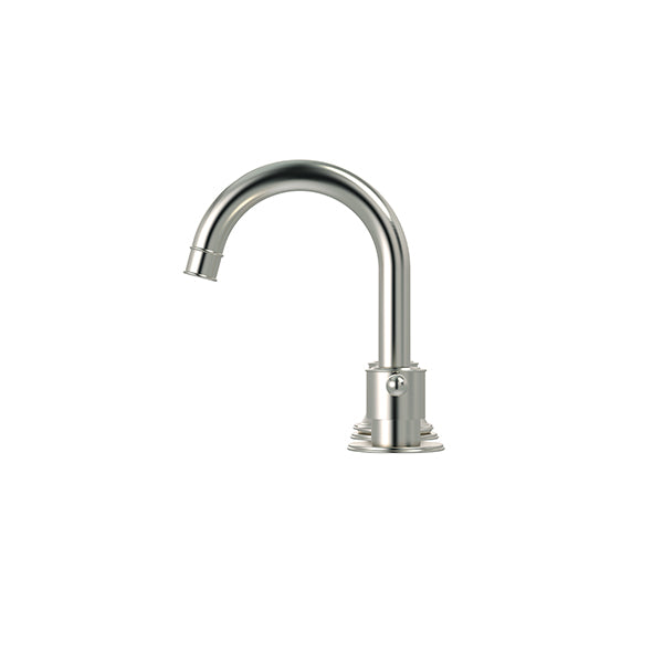 Meir Harrington 3-hole Basin Set - Brushed Nickel