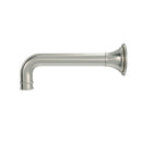 Meir Harrington Wall Spout - Brushed Nickel