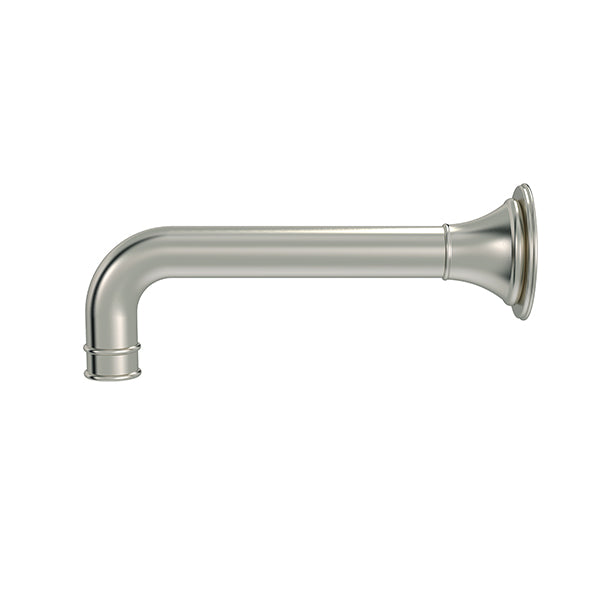 Meir Harrington Wall Spout - Brushed Nickel