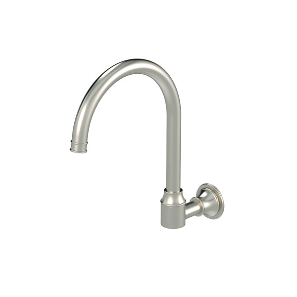 Meir Harrington Wall Spout - Brushed Nickel