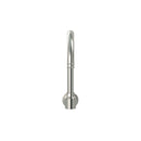 Meir Harrington Wall Spout - Brushed Nickel