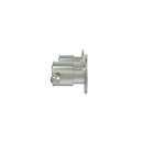 Meir Harrington Quarter Turn Wall Tap Set - Brushed Nickel