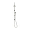 Meir Harrington Combination Shower Rail Set - Brushed Nickel