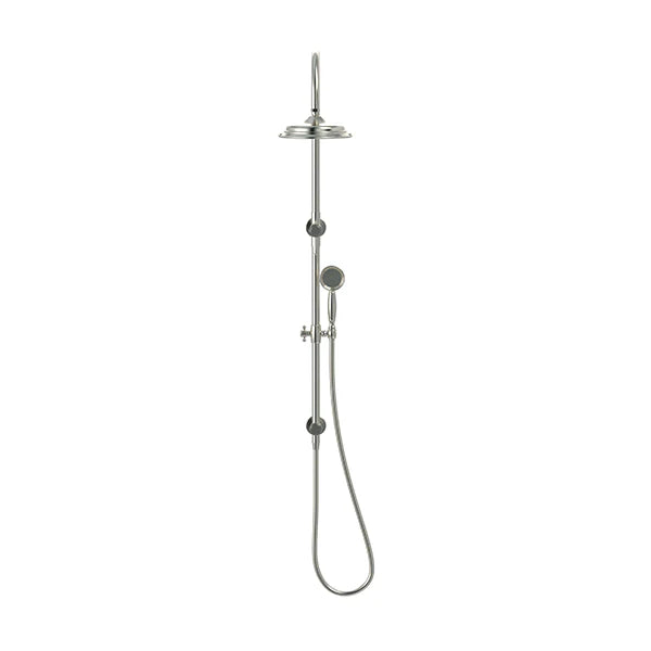 Meir Harrington Combination Shower Rail Set - Brushed Nickel