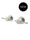 Meir Harrington Quarter Turn Wall Tap Set - Brushed Nickel