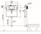 Novelli Rimless Inwall Toilet Suite