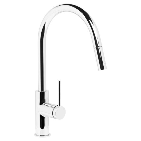 Venezia Gooseneck Pull Out Sink Mixer Lead Free