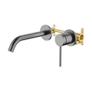 Venezia Wall Basin And Bath Mixer Complete Kit Lead Free