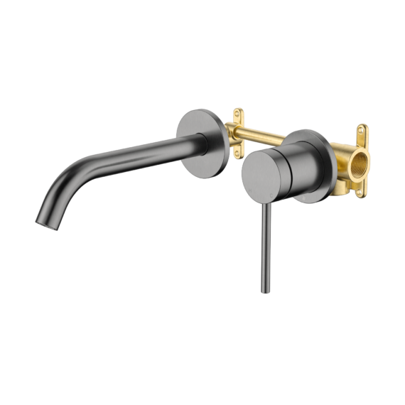 Venezia Wall Basin And Bath Mixer Complete Kit Lead Free