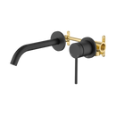 Venezia Wall Basin And Bath Mixer Complete Kit Lead Free
