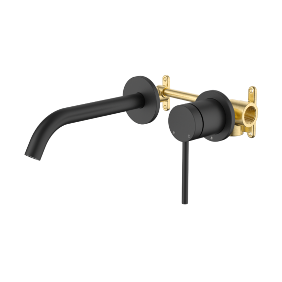 Venezia Wall Basin And Bath Mixer Complete Kit Lead Free