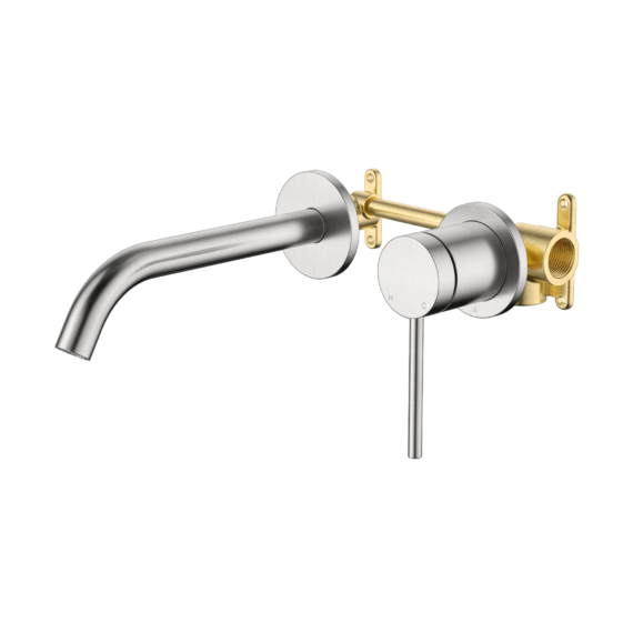Venezia Wall Basin And Bath Mixer Complete Kit Lead Free