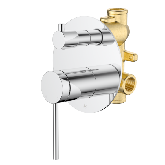 Venezia Shower Mixer With Diverter Kit Complete
