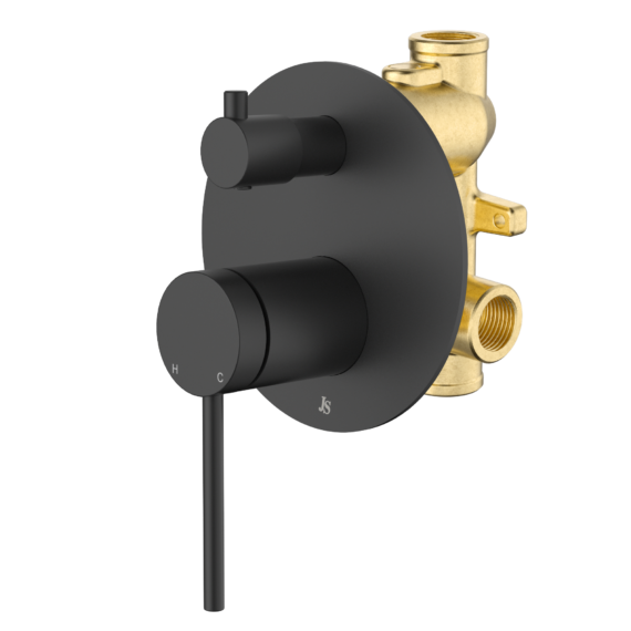 Venezia Shower Mixer With Diverter Kit Complete