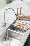 Meir Lavello Kitchen Sink Colander - PVD Brushed Nickel