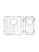 Meir Lavello Protection Grid for MKSP-D670440 (2pcs) - Polished Chrome