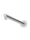 Meir Round Wall Shower Arm 400mm - Polished Chrome