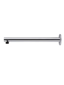 Meir Round Wall Shower Arm 400mm - Polished Chrome