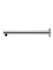 Round Wall Shower Arm 400mm - Polished Chrome