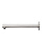 Meir Round Wall Shower Arm 400mm - PVD Brushed Nickel