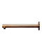 Round Wall Shower Arm 400mm - Lustre Bronze