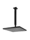 Square Ceiling Shower 300mm rose, 200mm dropper - Matte Black