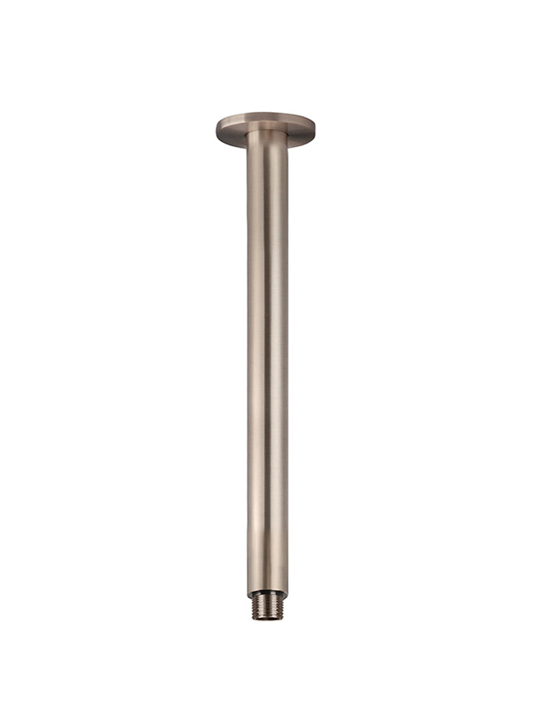 Meir Round Ceiling Shower Arm 300mm - Champagne