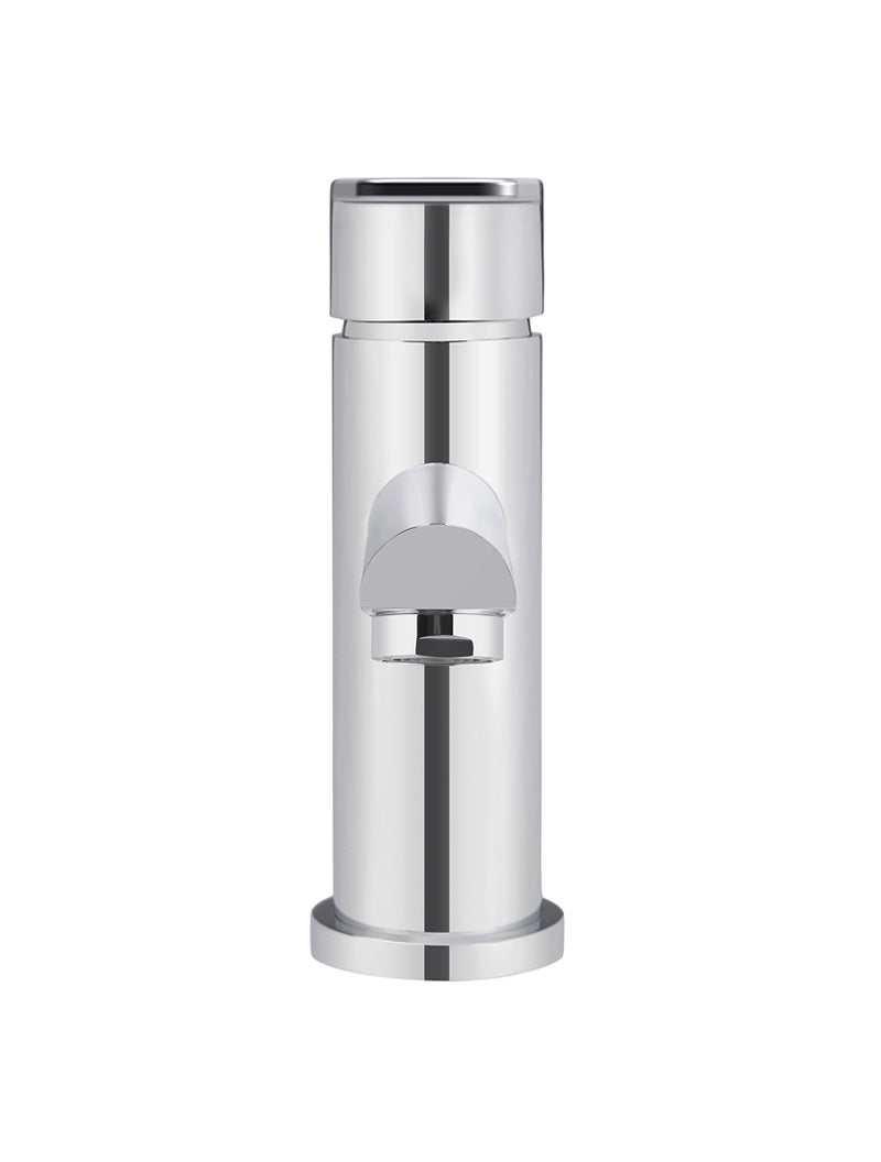 Meir Round Paddle Basin Mixer - Polished Chrome