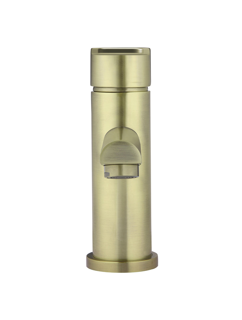 Meir Round Paddle Basin Mixer - Tiger Bronze