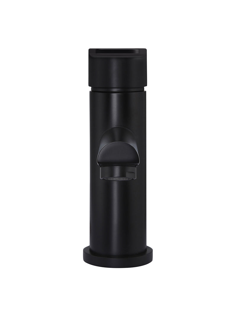 Meir Round Paddle Basin Mixer - Matte Black
