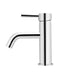 Meir Round Basin Mixer Curved - Polished Chrome