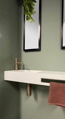 Meir Round Bottle Trap for 32mm basin waste and 40mm outlet - Champagne