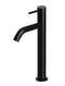 Meir Piccola Tall Basin Mixer Tap with 130mm Spout - Matte Black
