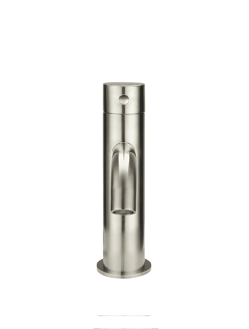 Meir Piccola Basin Mixer Tap - Brushed Nickel